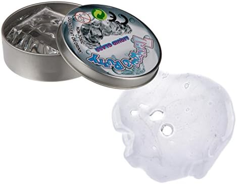 Crystal Clear Putty In Tin - Liquid Glass - Thinking Putty