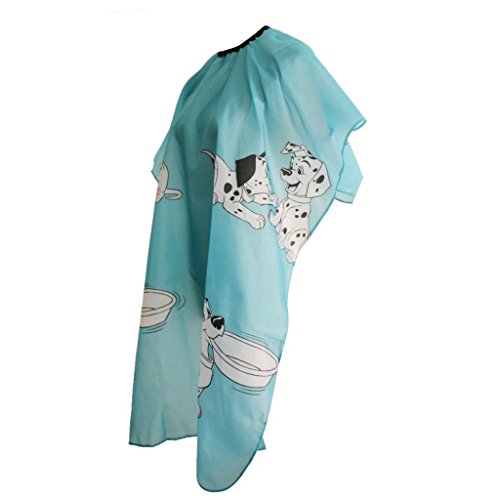 Kinder Haarschneideumhang / Friseur Hairstyling Schürze mit robustem Klettverschluss, Süßes Cartoon Muster - 8