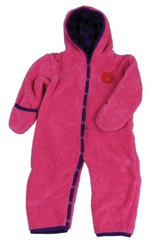 Smafolk Unisex Baby Sleepsuits with Fleece Pink Size 68