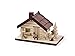 Produktbild DREGENO Seiffen eG Räucherhaus mit Waldarbeiter, Holz, Natur, 18 x 11 x 11 cm,