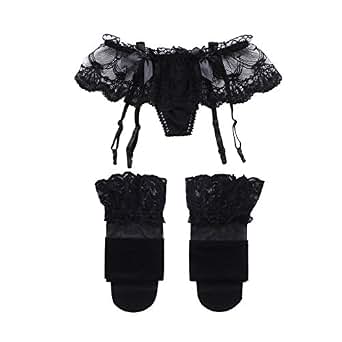 BIGGI BIG Flirt Strumpfgürtel Strapsgürtel Strumpfhalter Strapshalter, Flirt porte-jarretelles porte-jarretelles porte-jarretelles porte-jarretelles Femme, Schwarz, 48/50 (XL