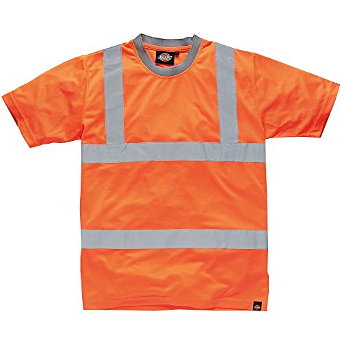 Dickies Warn-T-Shirt, 1 Stück, XL, orange, SA2003 OR XL