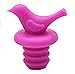 Produktbild Macxy - 1Pc Kreative Vogel-Entwurfs-Silikon-Wein-Stopper Kronkorken Wedding Gift Weinausgießer Stoppers [Red 3pc]