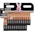 Duracell Simply MN2400 AAA Alkaline Batteries (Pack of 24)