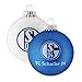 Produktbild FC Schalke 04 Weihnachtskugeln 4er Pack