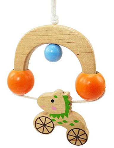 Bieco 23000015 – Baby Holz Spieltrapez höhenverstellbar ca. 64 x 55 cm - 8