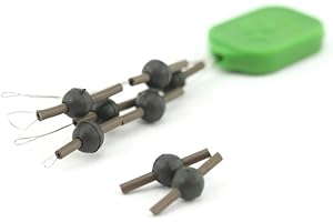 THINKING ANGLERS TUNGSTEN 5MM LEADCORE SAFETY TOP BEADS (8pz)