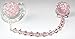 Pink Swarovski Glitter Crystal Dummy Holder (CSGP)