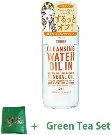 Krasie Creer Cleansing Water Oil In - 330ml (Green Tea Set)