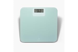 TERRAILLON - POWER FREE - Pèse personne électronique sans piles ni batterie, Ecologique, Dynamo, Capacité 180 Kg, Verre