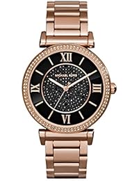 Michael Kors – Reloj de pulsera analógico para mujer cuarzo, revestimiento de acero inoxidable mk3356