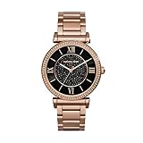 Michael Kors Damen-Armbanduhr Analog Quarz Edelstahl beschichtet MK3356