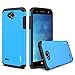 Produktbild LG X Power 2 Hülle, J&D [ArmorBox] [Doppelschicht] [Heavy-Duty-Schutz] Hybrid Stoßfest Schutzhülle für LG X Power 2 - Blau