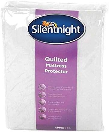 Official Silentnight Quilted Mattress Protector - Single