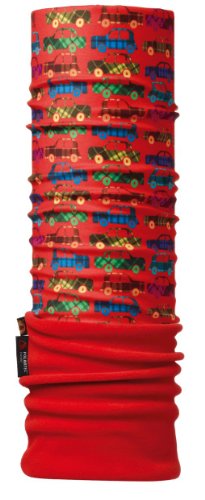 BUFF FLEECE Multifunctional Scarf for Babies CARZ / RED