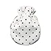 TaylorHe Rachael Hale Collection 1L Round Hot Water bottles with Cover Brushed Furry Cute Animals/Pets Kitten in Knitted Hat Green/White