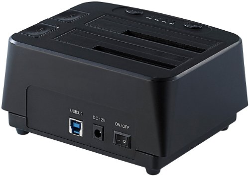 Xystec Klon-Festplatten-Dock für 2,5- & 3,5″-SATA-HDDs, USB 3.0 - 3