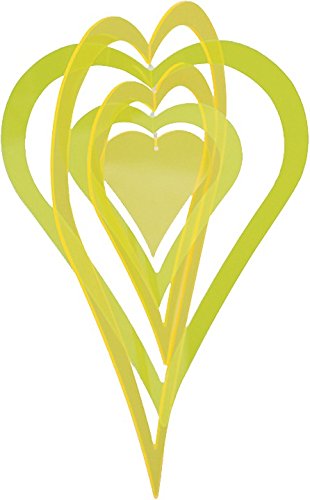 Preisvergleich Produktbild SONNENFÄNGER HERZ GELB 123854C