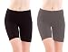 FASHION LINE BLACK AND GREY Sports Shorts, Gym Shorts,Yoga Shorts/Tights(PACK OF 2) RS.295.00