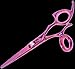 Sharkfin Professional Line 6.25" Cutting Shear Swivel Right Hand Pink Titanum State of the Art +Holiday Gift Itay Beauty Mineral 8stack Eye Shimmer "Caribbean Samba"