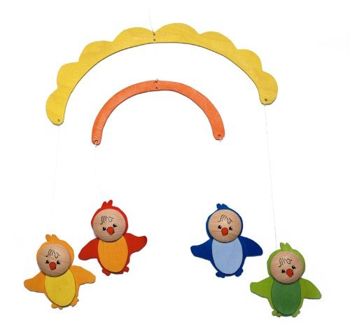 Preisvergleich Produktbild Hess Holz Decor Mobile Vögel