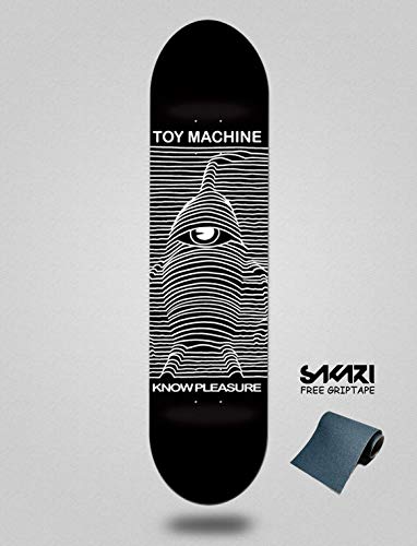 lordofbrands Toy Machine TM 8.5 Toy Division Monopatín Skate Skateboard Deck