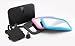 Venture Wide Angle Back Seat Mirror Swivel and Tilt Function (Large, Black)