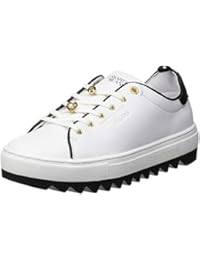 Trussardi Jeans Sneakers Pins and Faux Pearls, Zapatillas de Gimnasia para Mujer