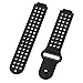 Produktbild Yimiky Ersatzband für Garmin Garmin Forerunner 235, Silikon-Uhrenarmband Atmungsaktiv und schweißfest für n Forerunner 220 230 630 620 735 Approach S20 S6 S5 GPS Smart Watch (Schwarze Asche)