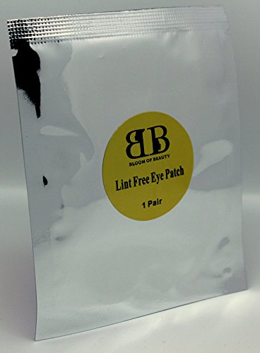 10 Pairs Bloom of Beauty Professional Under Eye Pads Patches Lint Free For Eyelash Extensions Perm Tint