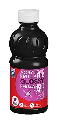 Lefranc & Bourgeois acrylique glossy 250ml noir