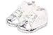 Bigood Infant Baby Non-Slip Lace Rose Shoes Walking Prewalker 12-18 Months White