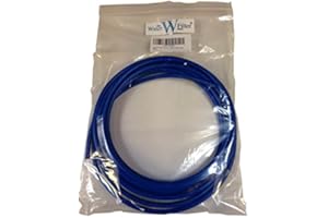 THE WATER FILTER MEN Tubo flessibile LLDPE da 1/4" per uso con filtro dell'acqua per frigorifero/congelatore/sistema di osmosi inversa/filtro acquario