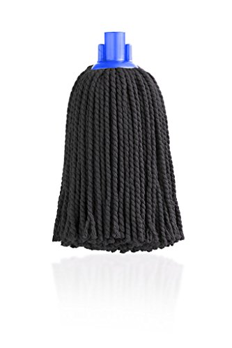 Maya Professional Tools 08110-AZ Mocio in microfibra, 160 g, Nero