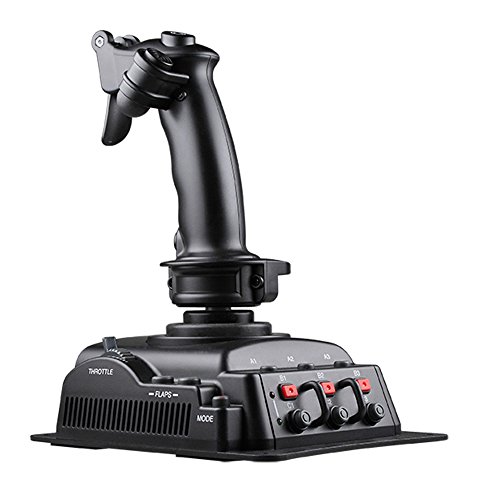 FLASHFIRE Cobra V6 Joystick (PC, USB, 23 Buttons, 4 Axis, Black)