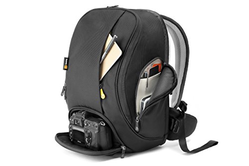 booq Boa flow BF2-GFT Laptoprucksack mit gepolstertem Fach für DSLR, graphite - 5