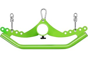 SevnElk Poignées de Fixation de Machine à câble, poignées d'exercice en Acier Robuste Poignées pour Triceps Rowing LAT Pulldown Press Down T Bar Home Gym