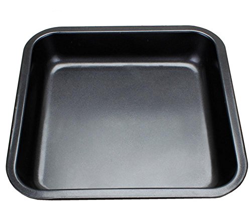 MTTLS 8 inch Square Pizza pan Square Cake Baking Tools Baking Tray 3pcs