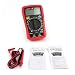 Produktbild fggfgjg Uni-T UT33D + Digitales Multimeter mit automatischer Messspanne AC DC Voltmeter Mini Tester (Rot)