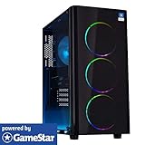 In unserem ONE GameStar PC Alpha Pro ist mit dem aktuellen Intel Core i5-9400F Prozessor (mit bis zu 6 x 4.10 GHz im Turbo) und der leistungsstarken NVIDIA GeForce GTX 1660 Grafikkarte von ASUS, die passende Leistung für Deine Bedürfnisse verbaut.