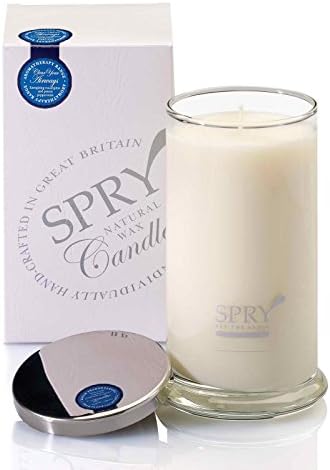 Spry Candles Tall Candle, Aromatherapy Clear Your Airways, Natural