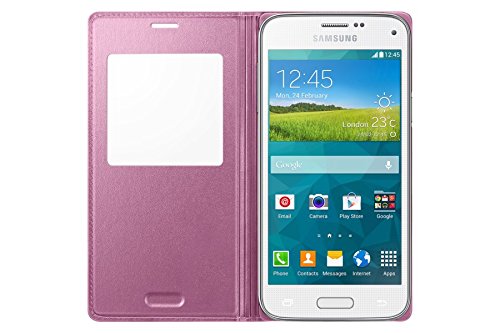 Samsung S-View - Funda para Samsung G800F Galaxy S5 mini color rosa- Versi n Extranjera reviews Samsung S-View - Funda para Samsung G800F Galaxy S5 mini color rosa- Versi n Extranjera