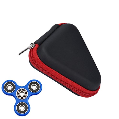 Hand Spinner Carry Bag,Omiky Box Packet of EDC Fidget Spinner Finger Toy (Red)