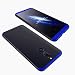 Produktbild Huawei Mate 10 Lite Hülle Fanxwu 360 Grad Schutz Schutzhülle 3 in 1 Kombination Ultra Schlank Cover Anti-Kratzer Schützend Abdeckung - Blau und Schwarz