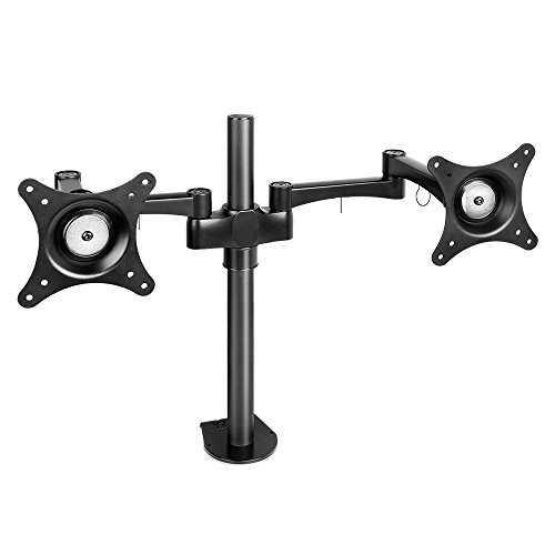 Dual 2 Fach Tischhalterung Von BESTEK fr fr 17-27 Zoll LCD/ LED Monitore, 15 neigbar 360 schwenkbar mit Drehung, VESA 75x75 100x100,max.Tragkraft 10kg. Dual 2 Fach Tischhalterung Von BESTEK fr fr 17-27 Zoll LCD/ LED Monitore, 15 neigbar 360 schwenkbar mit Drehung, VESA 75x75 100x100,max.Tragkraft 10kg.
