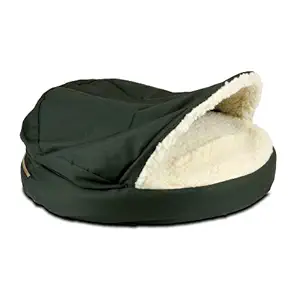 Snoozer Orthopedic Cozy Cave Pet Bed, Small, Olive
