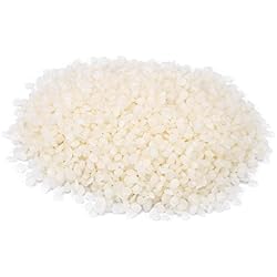 7oz / 200g Pellets de Cera de Abeja Blanca Natural, Grado Alimenticio, Uso de Materiales Cosméticos para Bricolaje Bálsamo Labial Cremas Corporales Lociones Desodorantes
