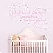 Twinkle Twinkle Little Star 2 - Nursery Wall Quote Decal Sticker (Medium)