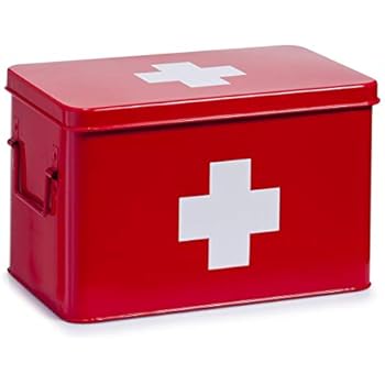 iVansa Medizinbox Abschließbar mit Getrennten Fächer Medikamentenbox ...