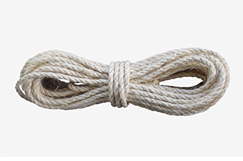 Preisvergleich Produktbild 100% Sisal Natur Seil 8 mm 50 m
